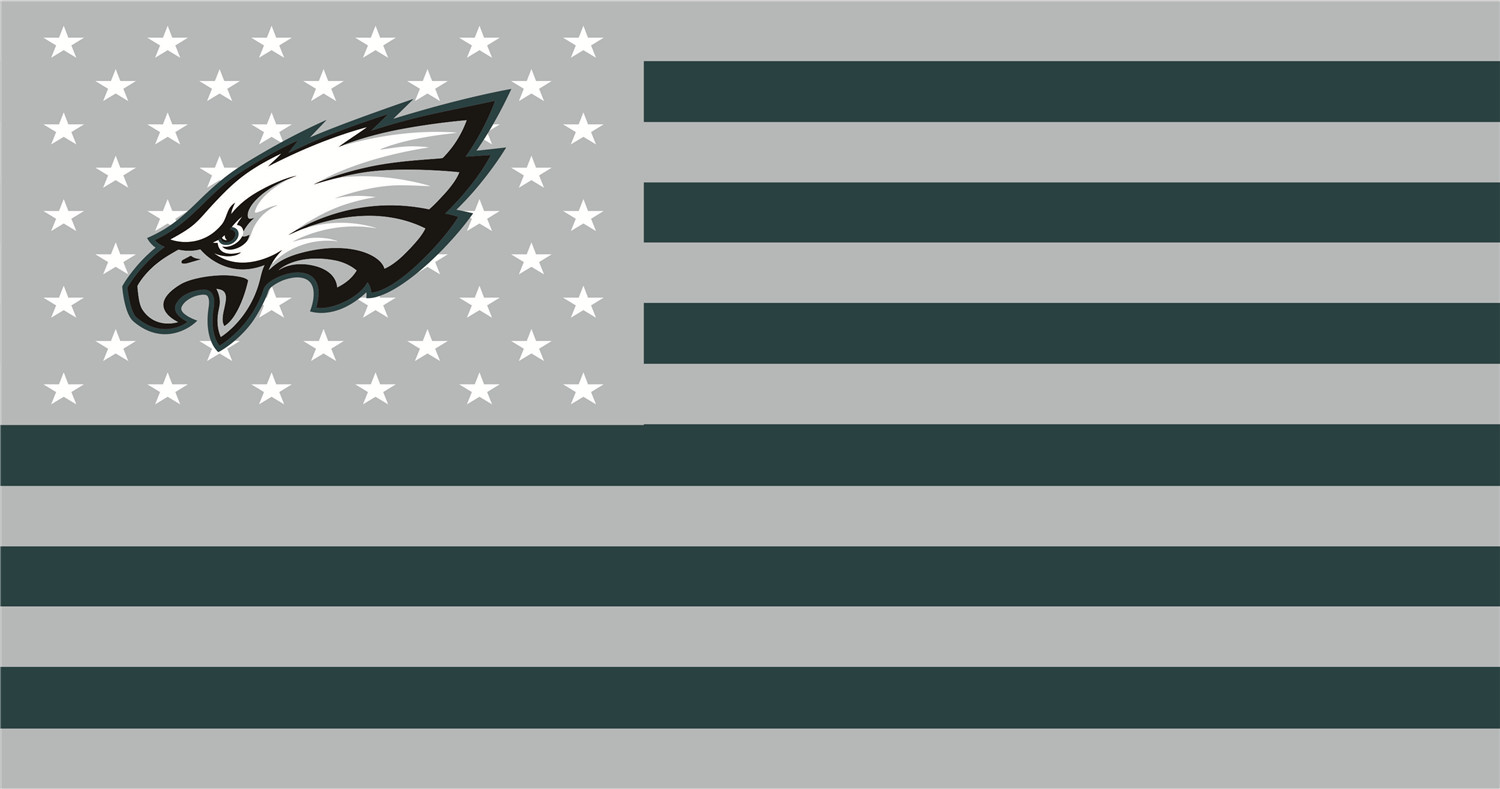 Philadelphia Eagles Flags iron on transfers